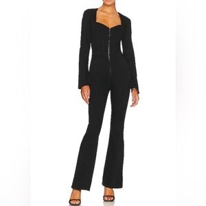 NWOT Free People Karly Jumpsuit in Night Rider SIZE S